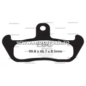 Placute de frana fata EBC FA134