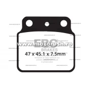 Placute de frana spate EBC FA137TT