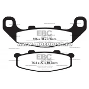 Placute de frana fata EBC FA141