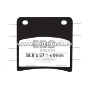 Placute de frana spate EBC FA146