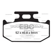 Placute de frana fata EBC FA152TT