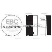 Placute de frana spate EBC FA155