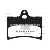 Placute de frana spate EBC FA156