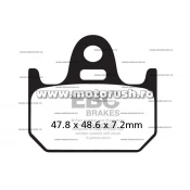 Placute de frana fata EBC FA162