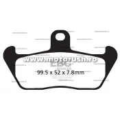 Placute de frana spate EBC FA163