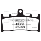 Placute de frana fata EBC FA188