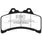 Placute de frana spate EBC FA191