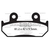 Placute de frana spate EBC FA203