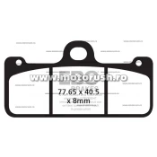 Placute de frana fata EBC EPFA218/2HH