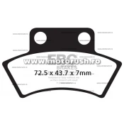 Placute de frana spate EBC FA232TT