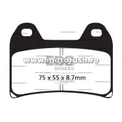Placute de frana spate EBC FA244