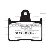 Placute de frana spate EBC FA254