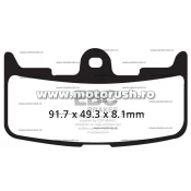 Placute de frana fata EBC FA345HH