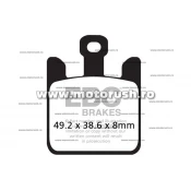 Placute de frana fata EBC FA369/4HH