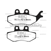 Placute de frana fata EBC FA374