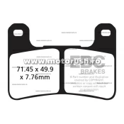 Placute de frana fata EBC FA379HH