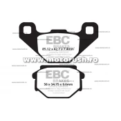 Placute de frana fata EBC FA382