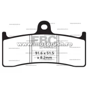 Placute de frana fata EBC FA424