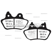 Placute de frana fata EBC FA434V
