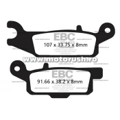 Placute de frana fata EBC FA444TT