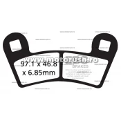 Placute de frana fata EBC FA456TT