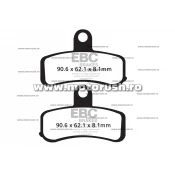 Placute de frana fata EBC FA457HH