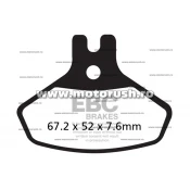 Placute de frana fata EBC FA468R