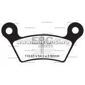 Placute de frana fata EBC FA473
