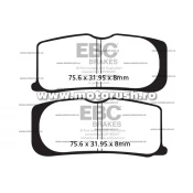 Placute de frana fata EBC FA474