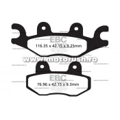 Placute de frana fata EBC FA484TT