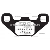Placute de frana fata EBC FA490R