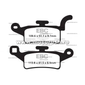 Placute de frana fata EBC SFA492
