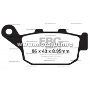 Placute de frana spate EBC FA496