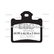 Placute de frana fata EBC FA602R