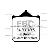 Placute de frana fata EBC FA604/4HH