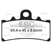 Placute de frana fata EBC FA606