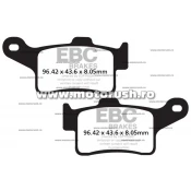 Placute de frana fata EBC FA631