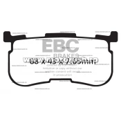 Placute de frana fata EBC FA641/4