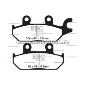 Placute de frana fata EBC FA642TT