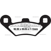 Placute de frana fata EBC SFA650HH