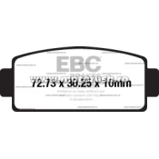Placute de frana fata EBC FA651TT
