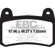 Placute de frana fata EBC FA658HH