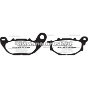 Placute de frana spate EBC FA663