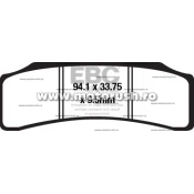 Placute de frana fata EBC GPFAX673HH