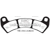 Placute de frana fata EBC FA680R