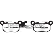 Placute de frana fata EBC FA684TT