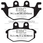 Placute de frana fata EBC FA686TT