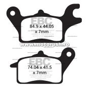 Placute de frana fata EBC FA691HH