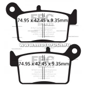 Placute de frana fata EBC FA697