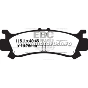 Placute de frana fata EBC FA701TT